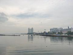 Ancol Pier in North Jakarta, Indonesia