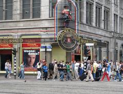 Madame Tussauds museum in Amsterdam