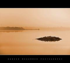 Duck Island in Hussain Sagar Lake