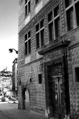 Maison Diamantée in Marseille with Notre-Dame de la Garde in the background