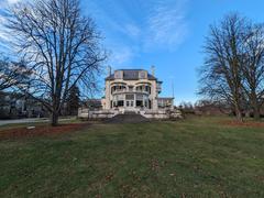 Spadina House in winter