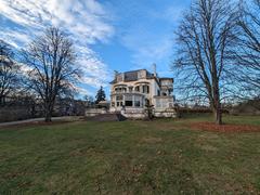 Spadina House in winter, 2023