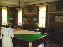 billiard room in Spadina House