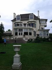 Spadina House exterior view in May 2012