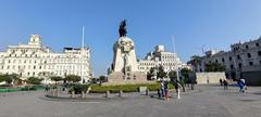 Monuments in Lima's historic center