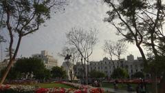 Plaza San Martín in Lima, Peru