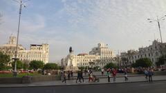 Plaza San Martín in Lima, Peru