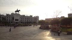 Plaza San Martín in Lima, Peru