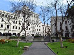 Fuente de la Plaza San Martín in Lima