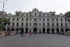 Plaza San Martin historic center of Lima