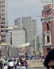 Lima cityscape in 1993