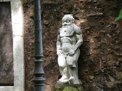 panoramic view of Rione XV Esquilino in Rome, Italy