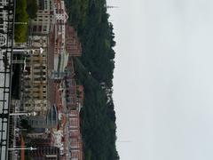 Artxanda Funicular viewed from Arenal Bridge