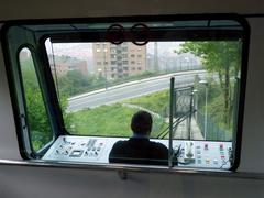 Funicular de Artxanda in Bilbao, Spain