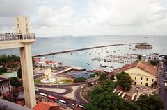 Elevador Lacerda and Mercado Modelo in Salvador, Bahia