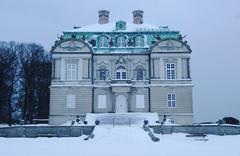 Eremitageslottet castle in a lush green landscape