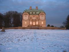 Eremitage castle in Jægersborg Deer Park, Denmark