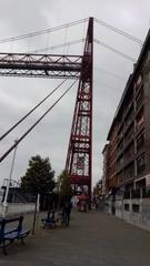 Bizkaia Bridge, a UNESCO World Heritage Site, in the Basque Country