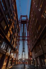 Bizkaia Zubia Bridge in Spain