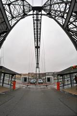 Bizkaiko Zubia bridge vertical view