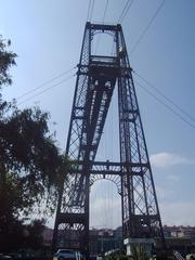 Bizkaia Bridge from Areeta