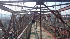 View from above Biscay Bridge