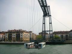 Barquilla tranbordadora on Vizcaya Bridge