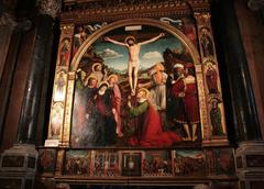 Louis Brea's Crucifixion painting from 1512