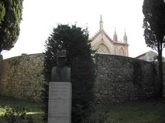 Bust of General Estienne at the Monastère de Cimiez in Nice