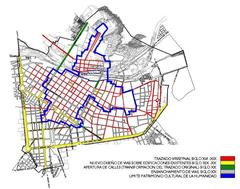 Historical Center of Lima map