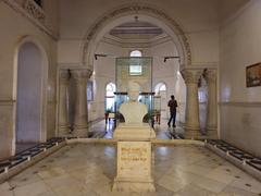 Maharana Sajjan Singh statue inside Monsoon Palace