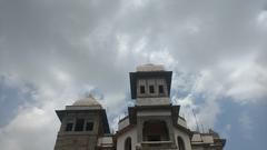 Monsoon Palace in Udaipur under a beautiful sky