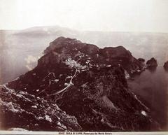 Island of Capri view from Mount Solaro