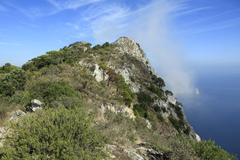 Monte Cocuzzo and Monte Solaro seen from hiking trail 392