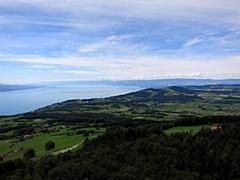 view from Mont Pèlerin TV tower towards northwest