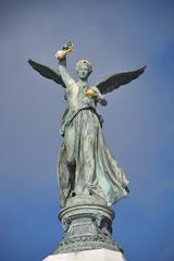 Monument du centenaire de la réunion de Nice à la France by André Allar