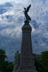 Jardin Albert 1er in Nice, view from the west