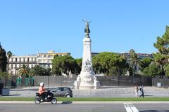 Monument commemorating the 100th anniversary of Nice's annexation to France