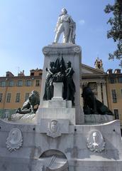 Monument to Garibaldi in Nice