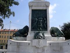 Monument to Garibaldi in Nice, France