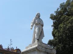 Statue of Giuseppe Garibaldi in Nice, France