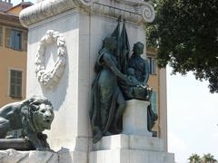 Statue of Giuseppe Garibaldi in Nice, France