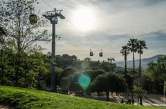 Montjuich cable car 2014