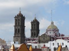 Catedral desde la terraza del Museo Amparo