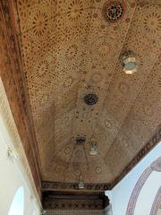 High wooden ceiling in Dar Si Said Palace