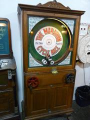 Antique arcade machines at Musée Mécanique