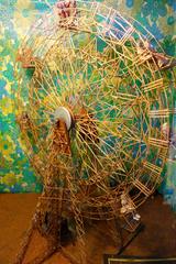 Toothpick Ferris Wheel art by San Quentin prison inmate