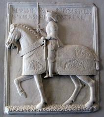 King Ferrante of Naples on horseback