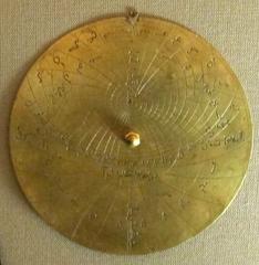 Ancient planispheric astrolabe from 13th century