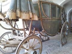 Royal carriage at Museo di San Martino in Naples